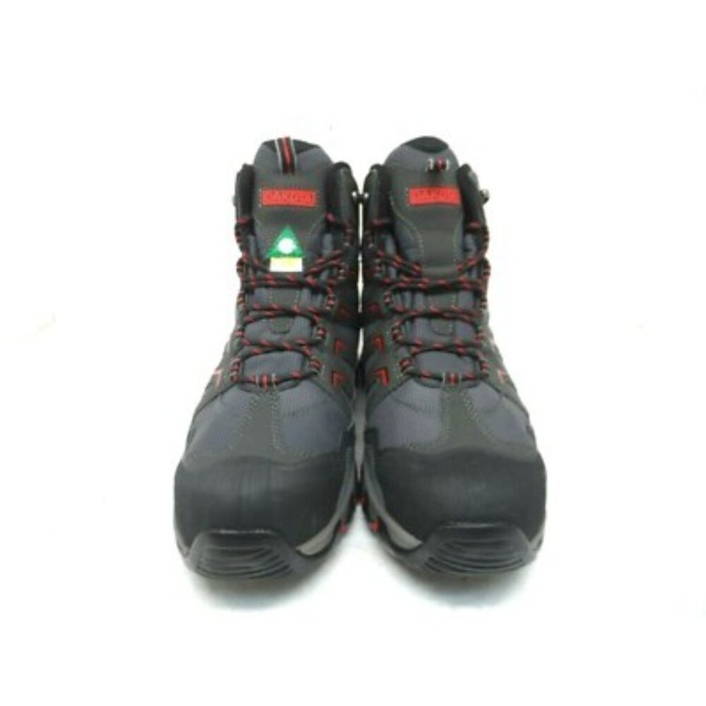 DAKOTA Men's 2127 Steel Toe Steel Plate WP Mid-Cut Safety Hiking Boots Size 10EE - Picture 2 of 8